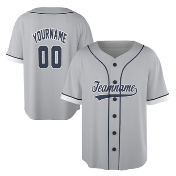 Urban Gray Classic – Custom Baseball Jersey