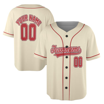 Vintage Creamfire – Custom Name & Logo Baseball Jersey
