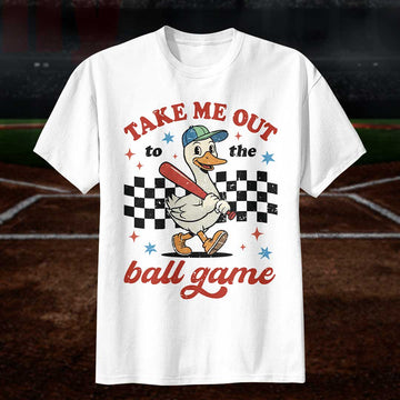Take Me Out To The Ball Game Baseball T-Shirt