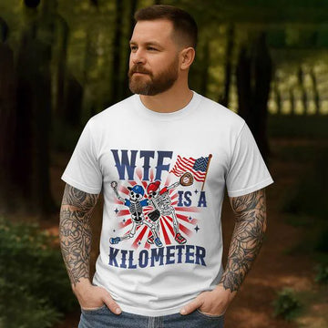 WTF IS A KILOMETER _Baseball Shirt, 4th of July Shirts - Independence Day Shirts For Baseball Lovers