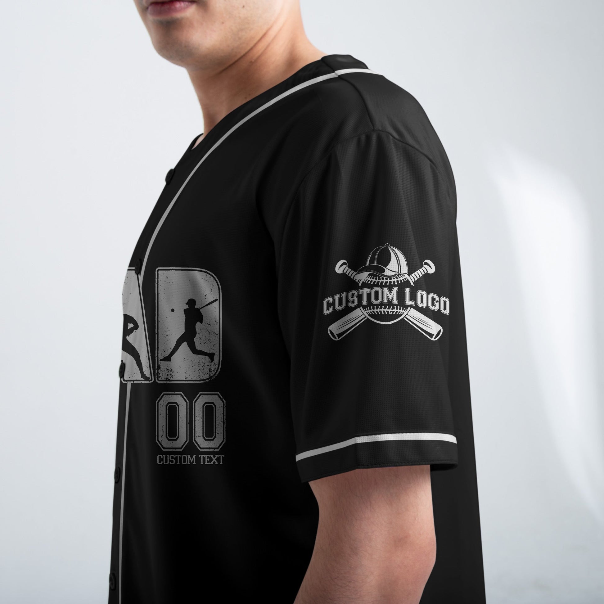 BASEBALL DAD: LIKE A DAD, BUT ONLY COOLER -Custom Jersey Baseball