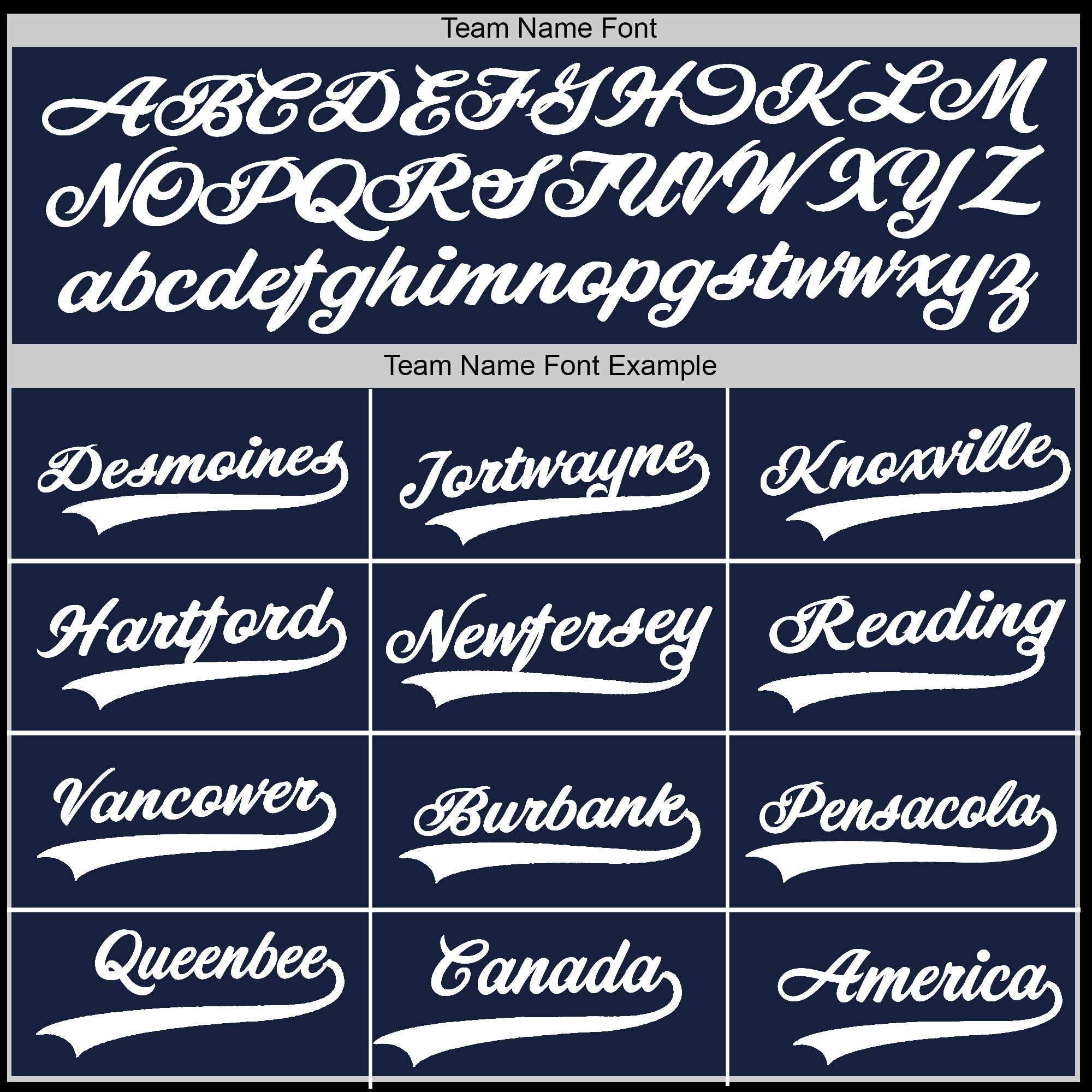 Midnight Navy Custom Jersey – Personalized Name & Team Logo