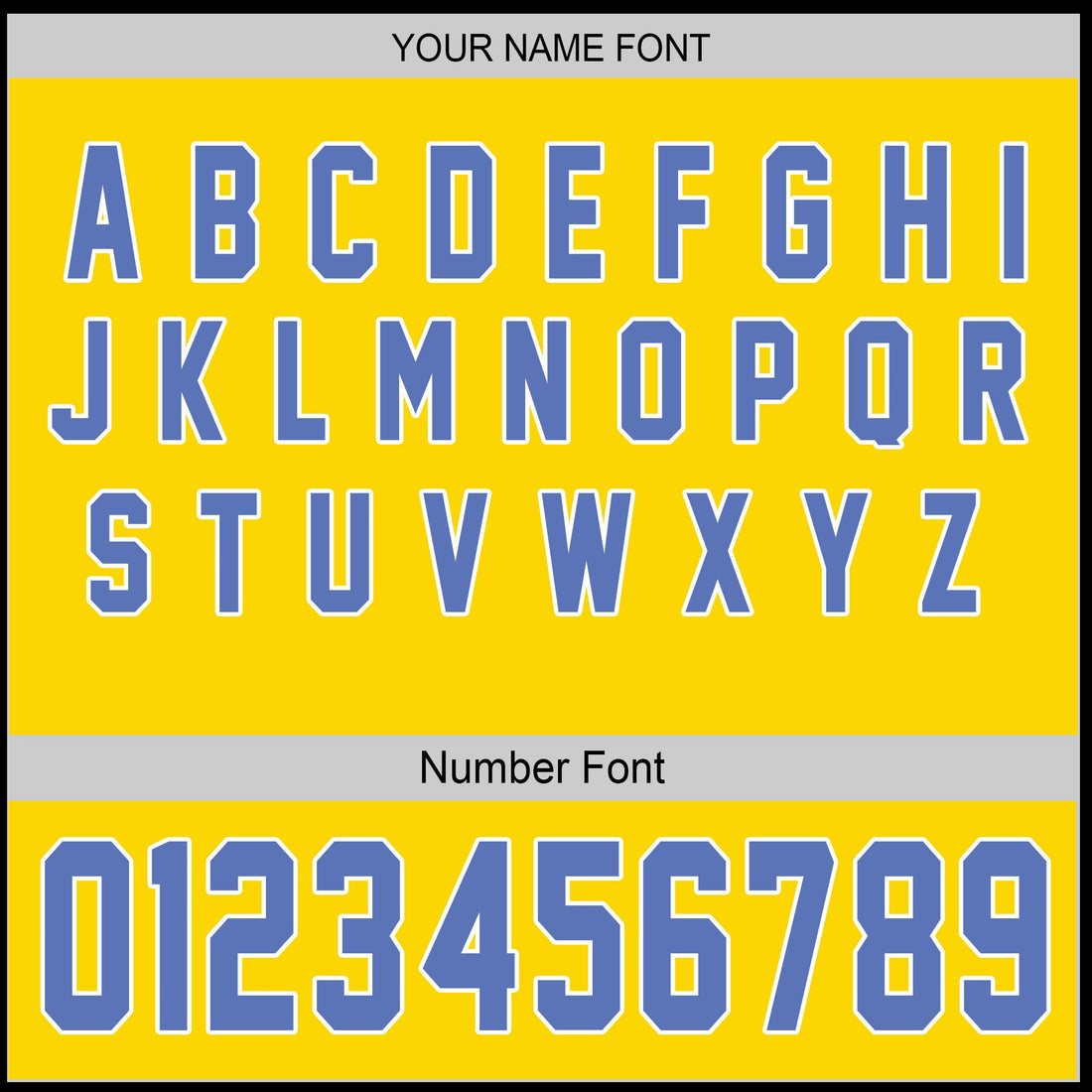 Bright Gold Custom Jersey – Add Your Name & Team Logo for a Bold Statement