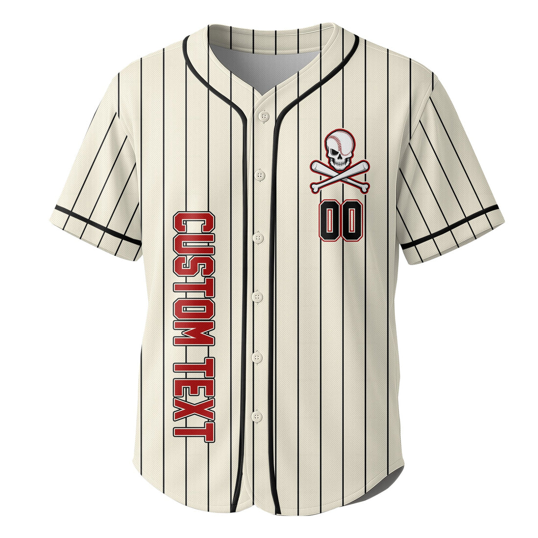 WELL RESPECTED - Custom Black White Cream Baseball Jersey