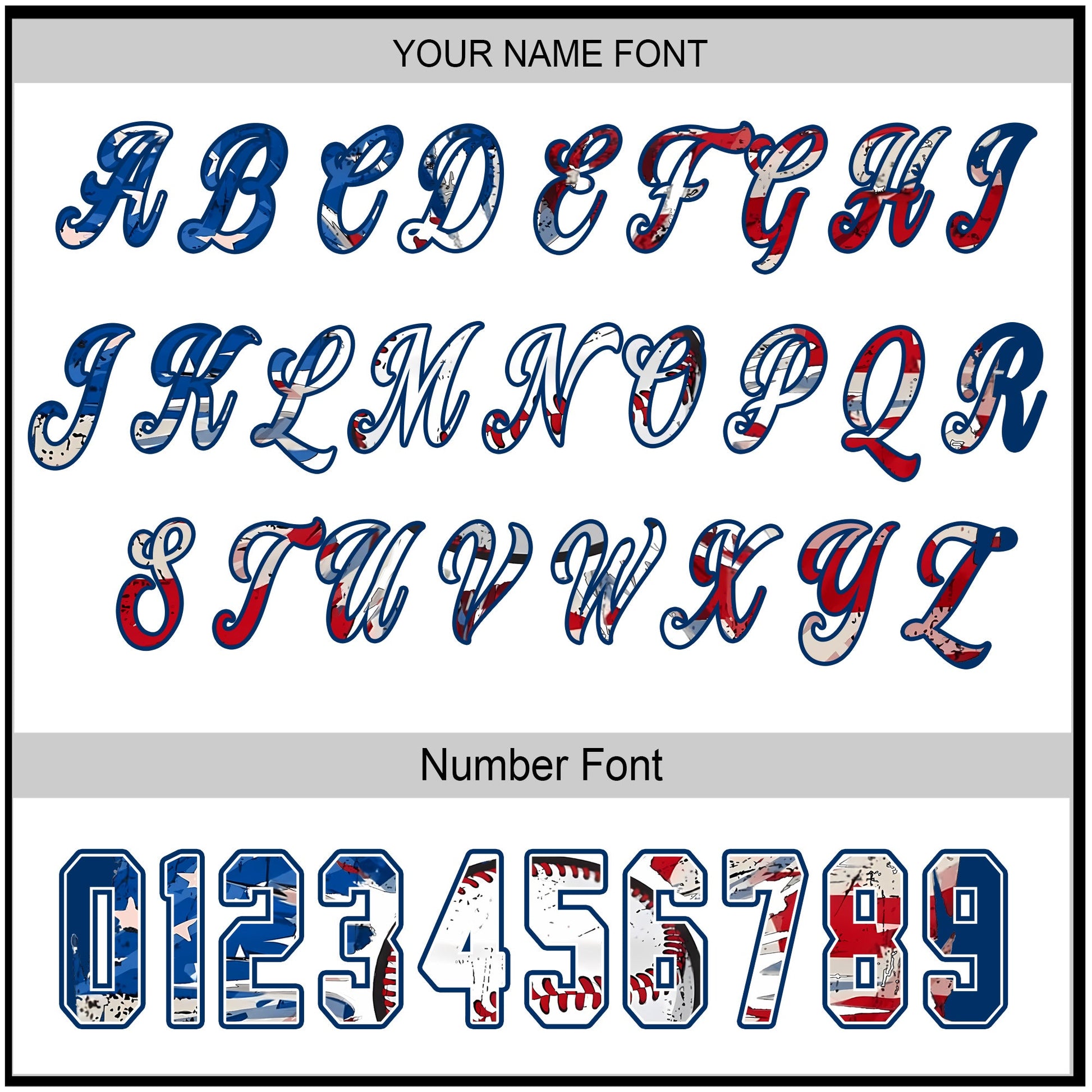 USA PROUD - Custom Fourth Of July Baseball Jersey