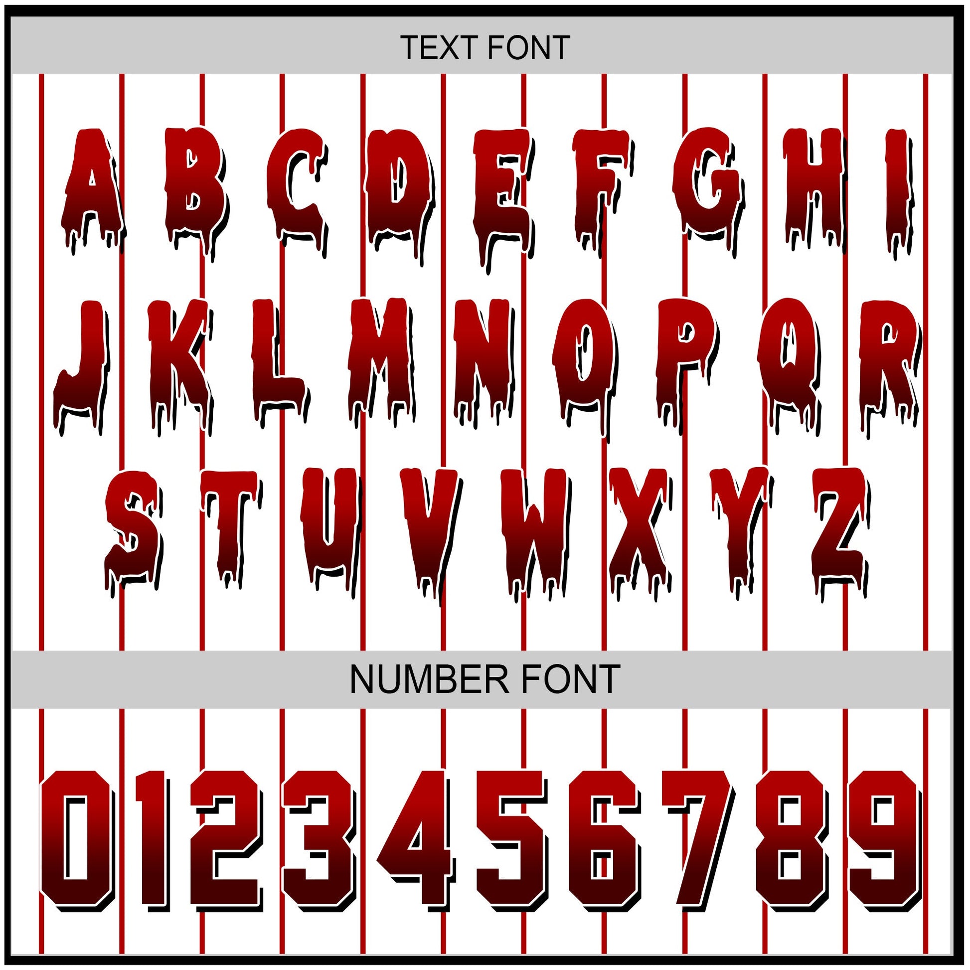 Custom Red Striped Baseball Jersey - Go Grab Your Balls