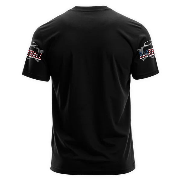 American Flag - We The People -1776 - Baseball Lover Shirt - American Men's Baseball T-Shirt