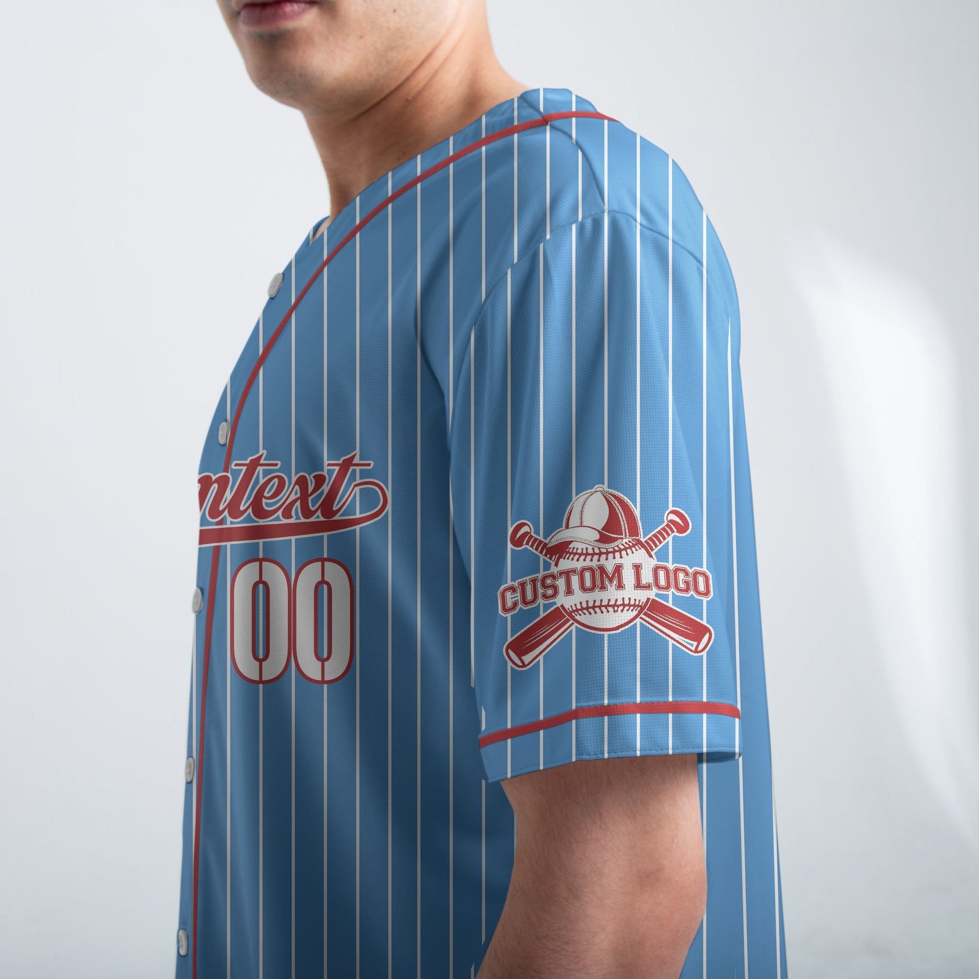 They Not Like Us - Custom Blue Red Baseball Jersey