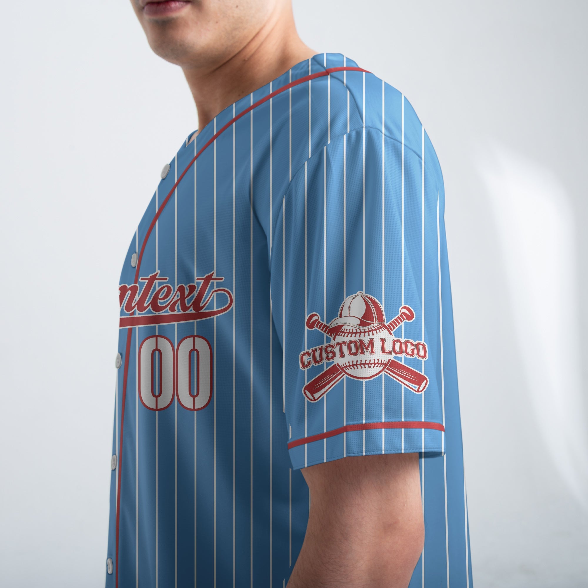 They Not Like Us - Custom Blue Red Baseball Jersey
