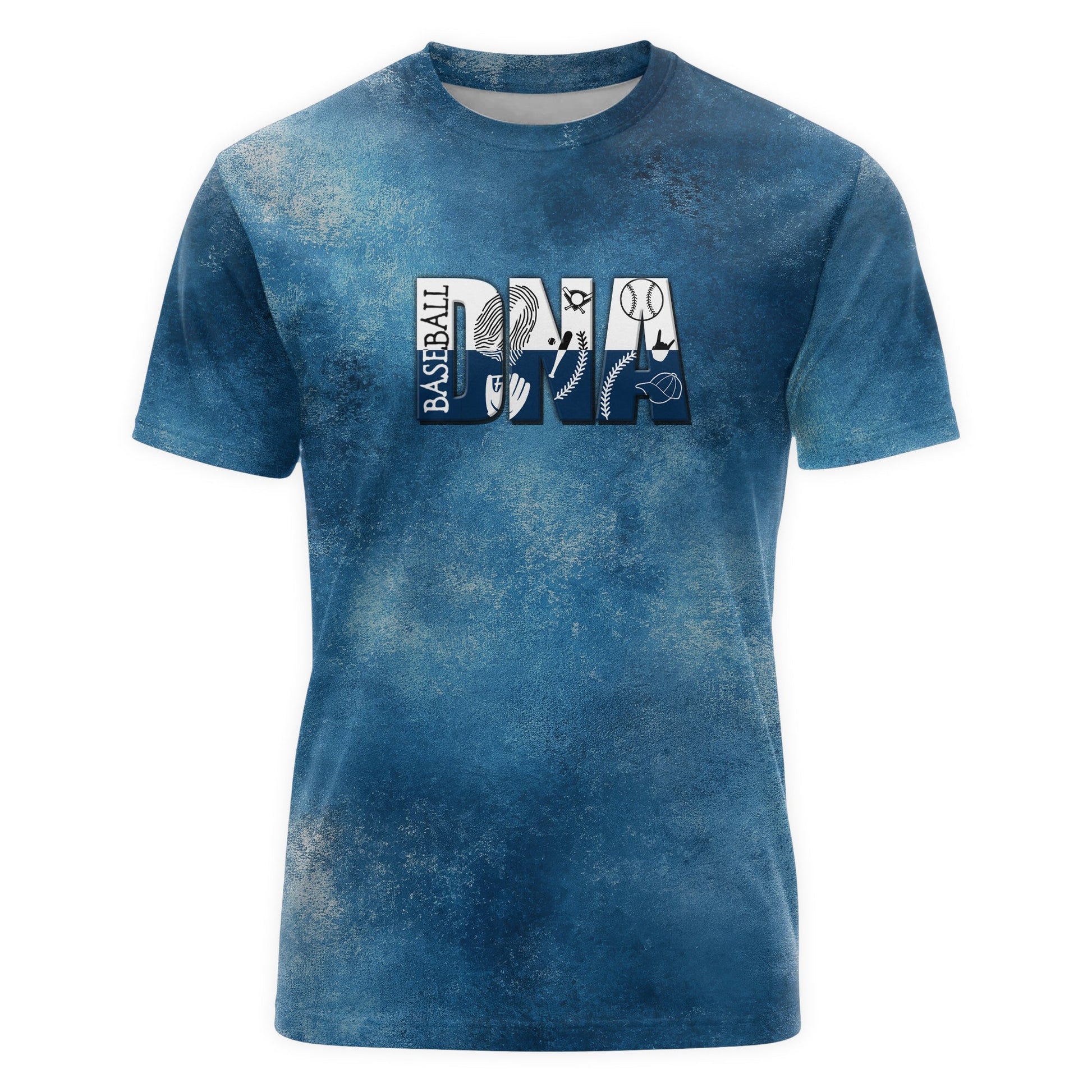 Baseball Is In My DNA All Over Print T-Shirt
