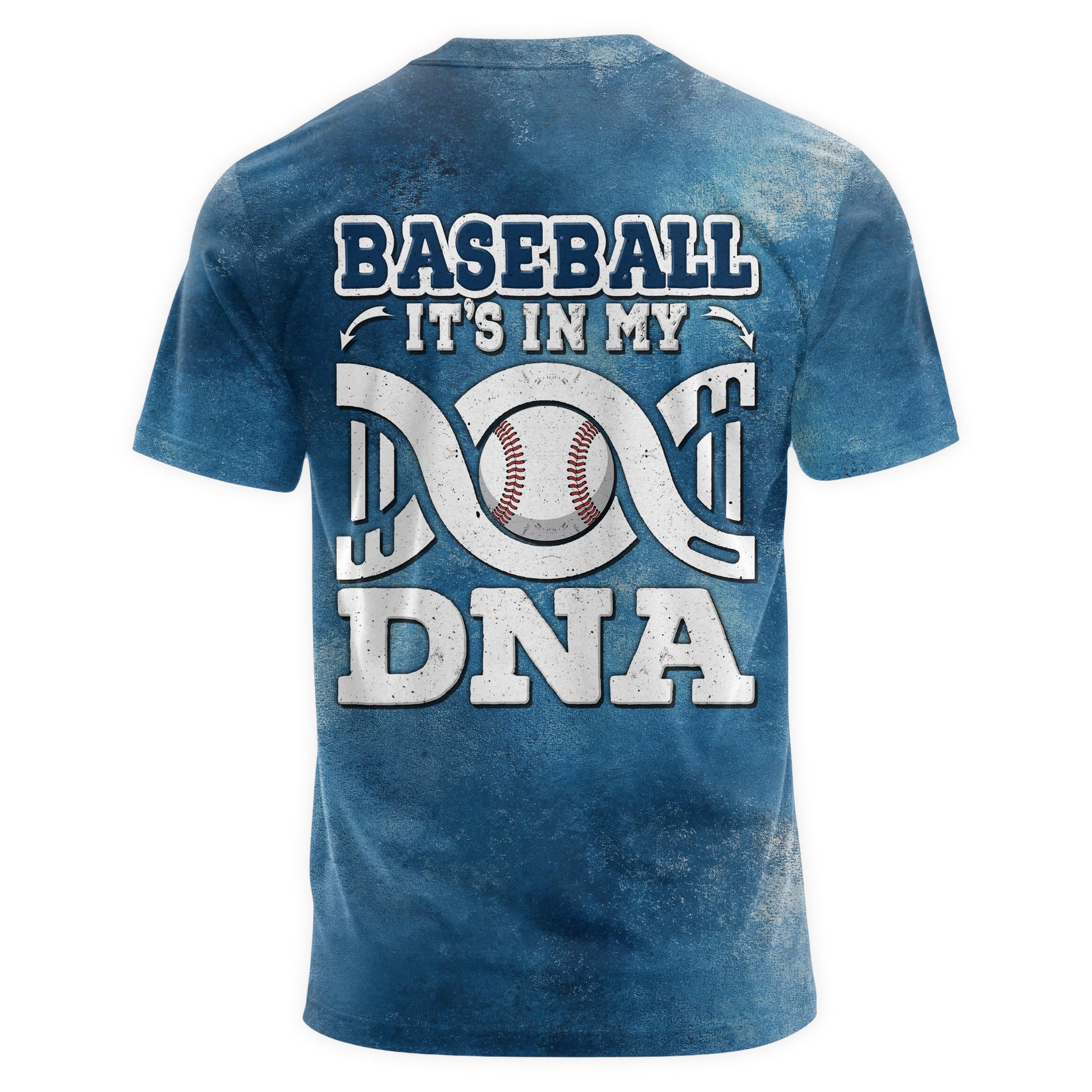 Baseball Is In My DNA All Over Print T-Shirt
