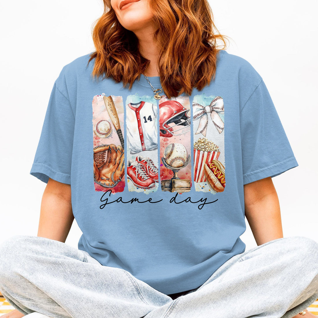 Game day Tshirt baseball Tshirt - Baseball Lover