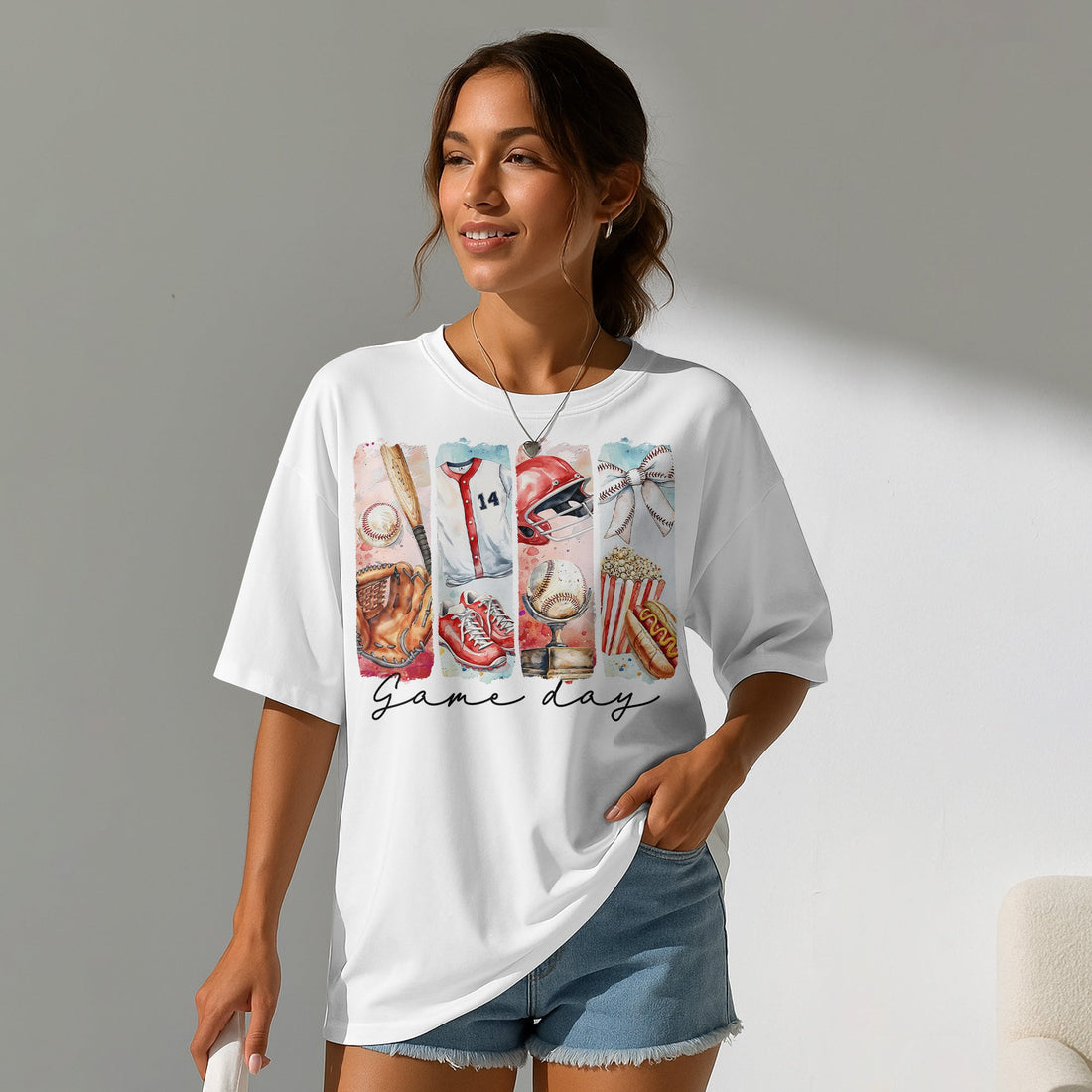 Game day Tshirt baseball Tshirt - Baseball Lover
