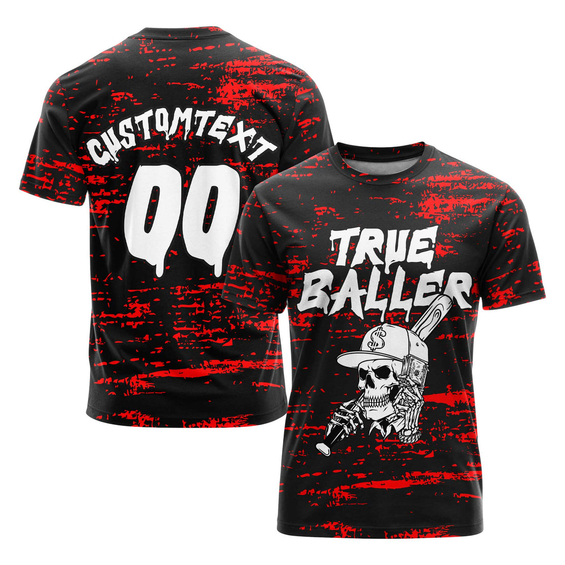 TRUE BALLER Custom All Over Print T-Shirt