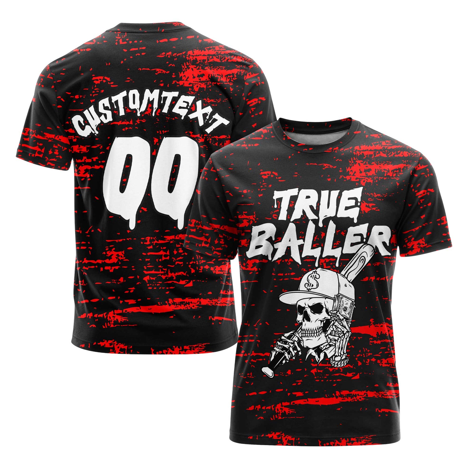 TRUE BALLER Custom All Over Print T-Shirt