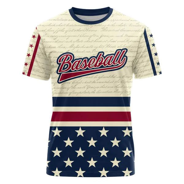 4th of July Independence Day Shirts Baseball Shirts Baseball Lovers - All Over Print