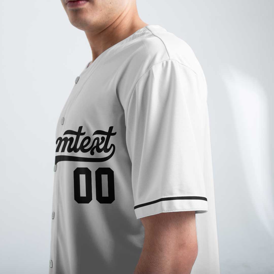 Baseball Dad Don't Just Look Crazy - Custom White Baseball Jersey