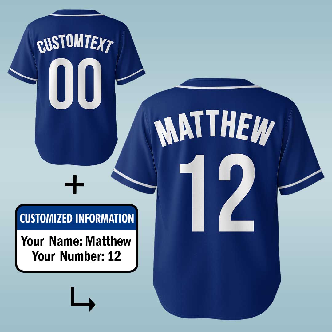 Baseball New York Flag State Series - Custom All Over Print Baseball Jersey
